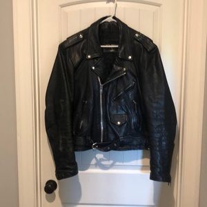 Vintage Wilson’s Leather Riding Coat L